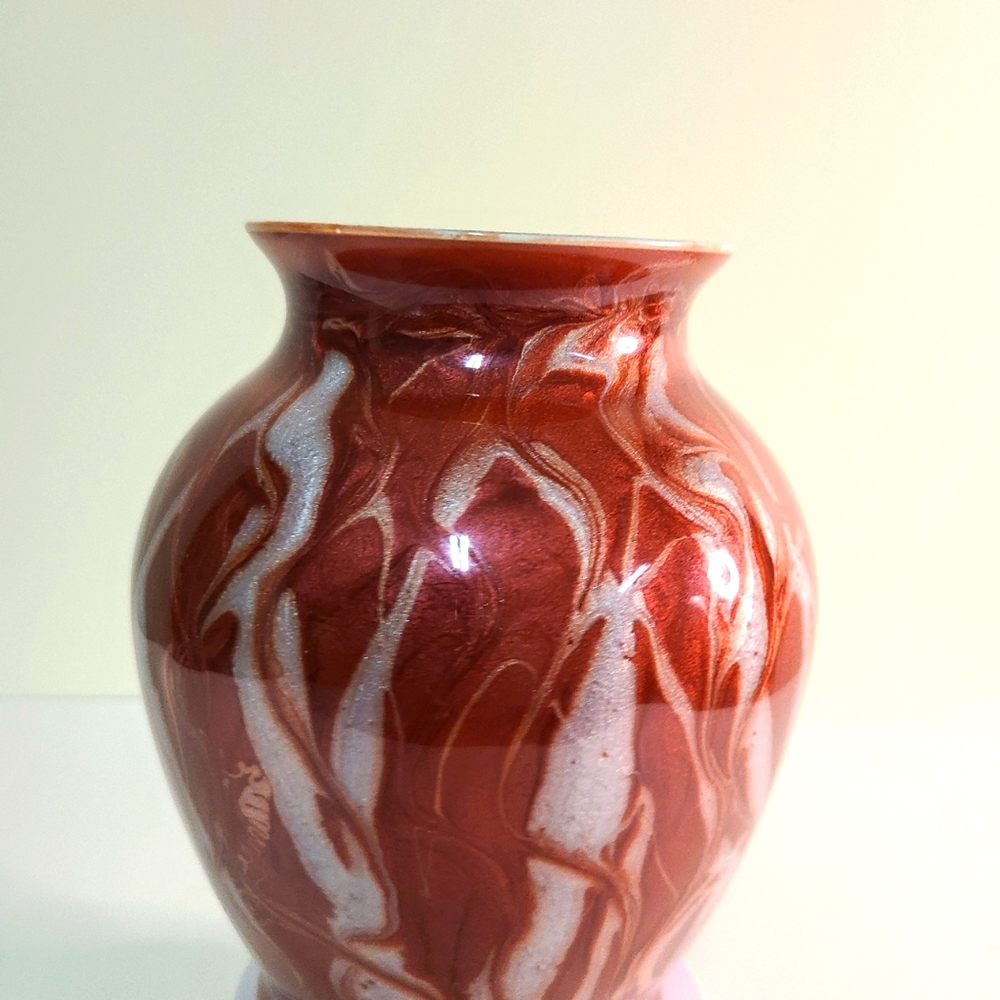 Hand painted vase